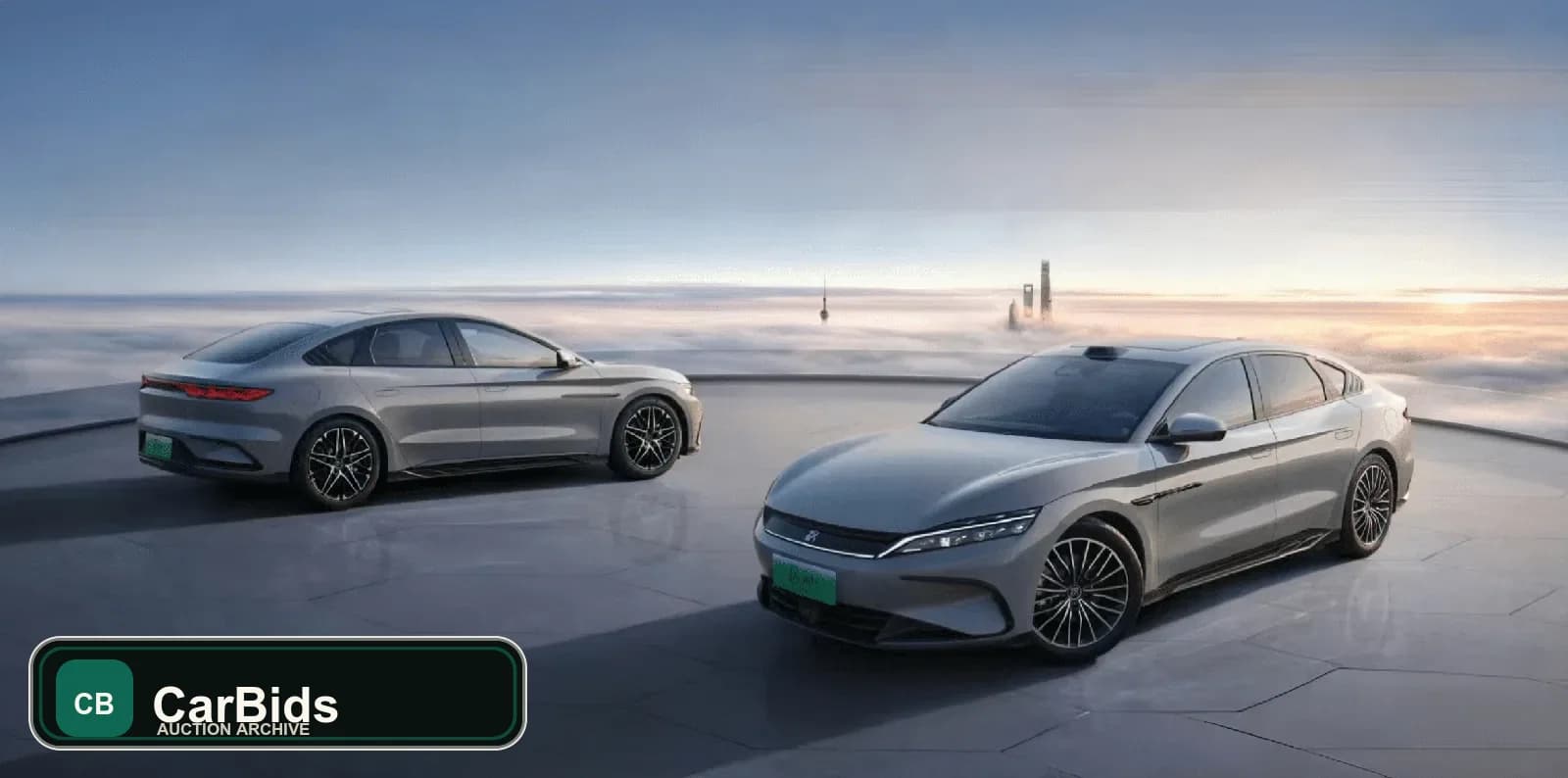 BYD Han L: BYD Han L dual car official view