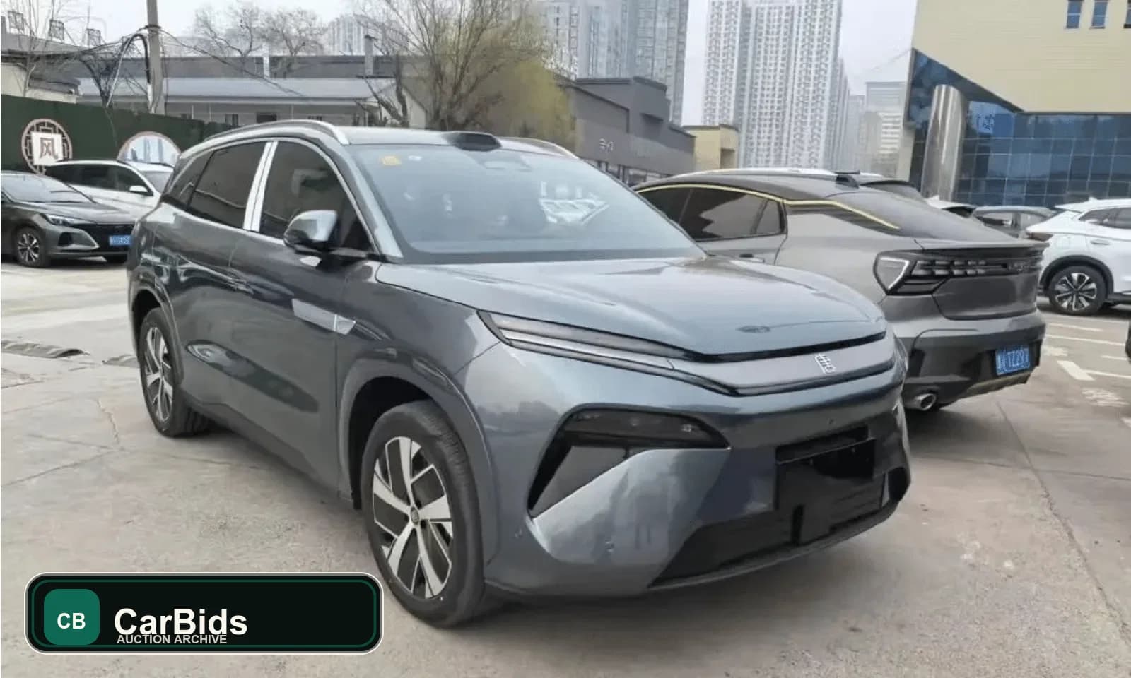 BYD Tang L: BYD Tang L outdoor urban view